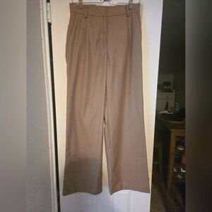 H&M wide leg casual trousers size 8